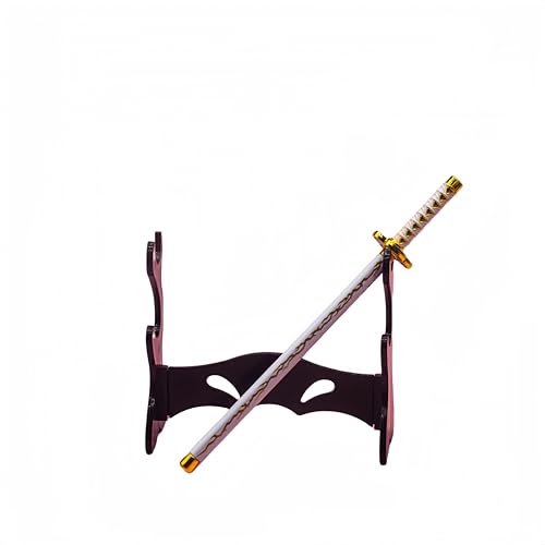 1 bolígrafo de gel de anime modelo de arma para escritura de colección de regalo con soporte de espada de repuesto para bolígrafo (estilo 6)