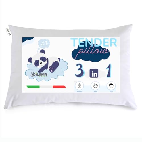 Dilamababy Almohada Infantil 2-3 Años Algodón 60x120cm