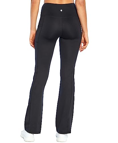 Bally Total Fitness FLP0654A-001-LARGE Women'S Standard High Rise Pocket Slim Bootcut Pant thumb #4