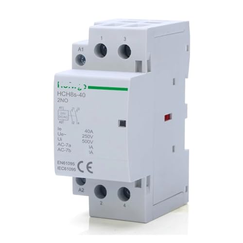 HCH8s-63 DC �R���^�N�^ 2P 40A 63A 2NO 1NO1NC AC24V DC24V �����ƒ�p�R���^�N�^���[���^�C�v 50Hz/60Hz(2P 63A 2NO DC24V)