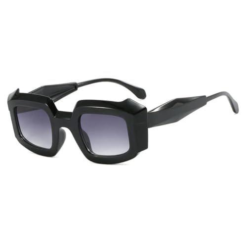 Lunettes de soleil carrées irrégulières pour vos sorties urbaines et festivals tendance
