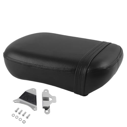 Siège arrière de passager noir pour moto Honda Shadow VT750 1998-2003