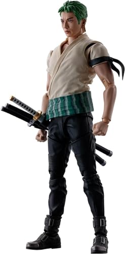 TAMASHII NATIONS Figura de One Piece S.H. Figuarts Roronoa Zoro (Netflix) 14 cm