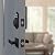 Amazon Basics Traditional Electronic Keypad, Keyless Entry Door Lock Deadbolt with Handle Set, Key Pad Front Door with Knob, Traditional Door Locks for Front Door, Door Handle, Matte Black, 1-Pack