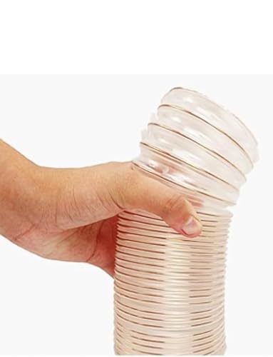 Tuyau flexible en polyuréthane 1m extensible pour évacuation et CVC