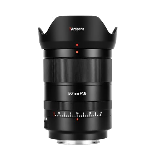 Amazon.co.jp: 7artisans 50mm F1.8 オートフォーカス AF/MF フル
