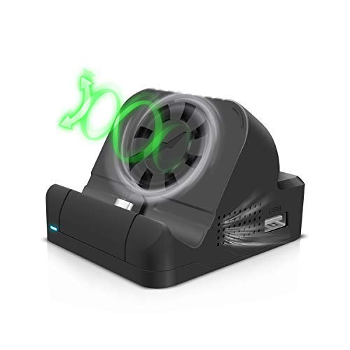 【2021最新&放熱対策】Switchドック 冷却ファン付き 充電スタンド Nintendo Switch 最新システム対応 任天堂スイッチ小型 ミニドック TVモード テーブルモード HDMI変換 切り替え 直接にTV出力 三つのUSBポート&Type-Cポート 放熱対策 軽量 持ち運び便利 【2021最新&放熱対策】Switchドック 冷却ファン付き 充電スタンド Nintendo Switch 最新システム対応 任天堂スイッチ小型 ミニドック TVモード テーブルモード HDMI変換 切り替え 直接にTV出力 三つのUSBポート&Type-Cポート 放熱対策 軽量 持ち運び便利