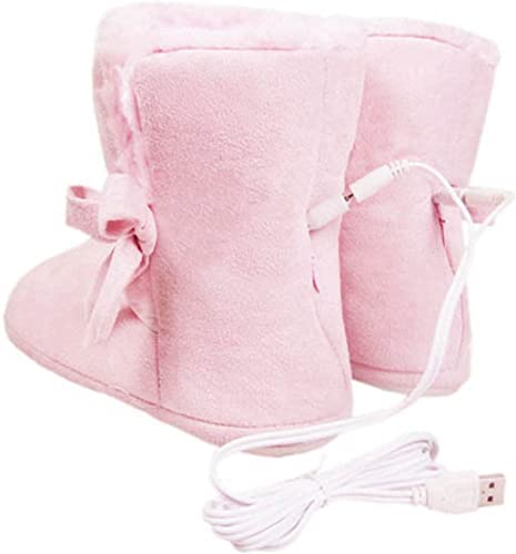 Pantuflas eléctricas USB térmicas cómodas y antideslizantes miniatura 6