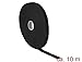 Produktbild DELOCK Kabelbinder Klettverschluss 1 Stk L10 m x B13 mm Rolle schwarz