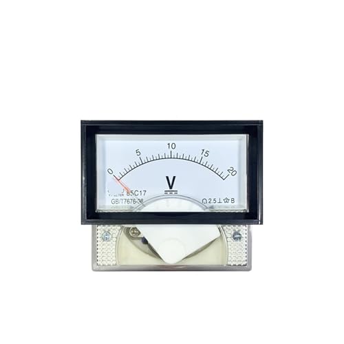 Voltmètre CC 85C17 pour stabiliser la tension DC 150V 600V à aiguille