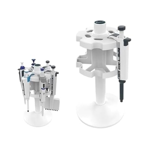 KJIAXQAN Laboratory Pipette Rack and Holder for Lab Micropipette Cover