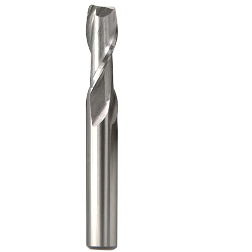 Image of 16mm 2Flutes HSS M2 Square Nose End Mill Flat Cutter CNC Slotting Cutting Profiling Router Bit for Steels Aluminum Copper Brass Bronze Cast Iron