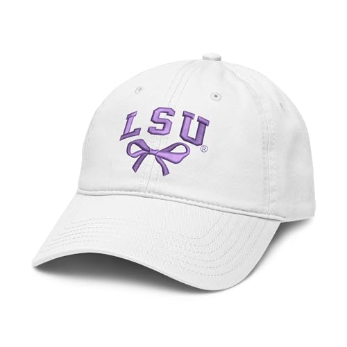 Gorra de Béisbol Bordada Ajustable LSU Tigers miniatura 1