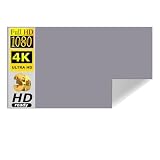 Projector Screen Reflective Fabric DIY Material Cloth Projection Curtain for YG300 H3 Halo Mogo DLP LED Home...