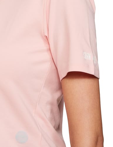 Image of Pepe Jeans Solid Cotton Round Neck Women's Regular Fit T-Shirt