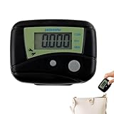 Contapassi Digitale - Contapassi Digitale 5x4Cm, Display LCD, Registratore di Esercizi, Monitor della Distanza, Contacalorie | Camminate fitness Corsa Escursionismo Allenamento per viaggi indoor e out