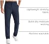 Pantalones de Golf Libin para Hombre, Elásticos de Trabajo, de Secado Rápido, Ligeros y Casuales con Bolsillos (30"/32"/34") 8