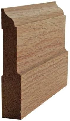 EWBB31 Colonial 3-1/2 Baseboard Moulding, 3/4 x 3-3/4, Red Oak, 94