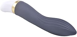 BeHorny Vibrador consolador de silicona recargable de 12 funciones