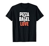 Pizza Bagel Shirt - Funny Bagel T-Shirt - I Love Bagels Tee