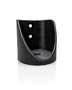Naturalspring® Wandhalterung kompatibel mit Netatmo Smart Indoor Camera Wandhalter für Innenkamera Überwachungskamera platzsparend Schwarz