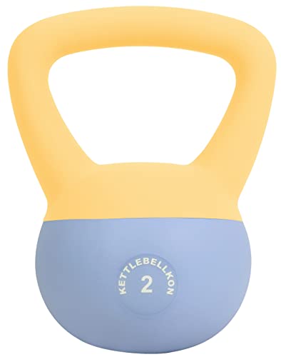 KETTLEBELLKON(ケトルベル魂)ソフトケトルベル (2kg/イエロー)