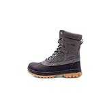 TYUIOKJU Botas militares para hombre, botas militares de caña alta, zapatos de senderismo para exteriores, botas militares de calidad anticolisión, talla grande 39-48 (Schwarz, 12.5)