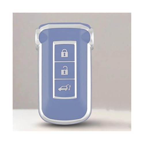 Coque de clé voiture souple en TPU pour Outlander 2014 Pajero Delica D5