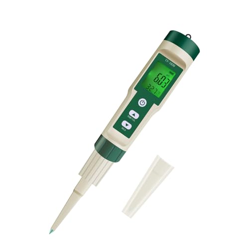 pH Tester Kit, YF-T9-YY1030 Food ph Meter,Digital ph Tester Pen for Bread, Cheese, Sauce, Kombucha, Soil, Water, Sushi, Cosmetic ph Tester with ATC，℃ and ℉