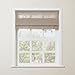 TWOPAGES Linen Roman Shades for Windows Custom Cordless Blinds for Indoor Windows,French Doors,Bedroom, Living Room, Bathroom(Burlywood Birch, Custom Made)
