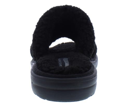 Skechers Arch Fit Lounge-Snuggle Down Womens Shoes, Black4