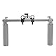 NICEYRIG 15 mm Rod Clamp Dual zu Single 90 Grad Schienenblock für Video Camcorder Kamera DV/DC Schulter Support System