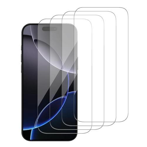 Verre trempé iPhone 16 Pro Max protection écran haute clarté HD 9H