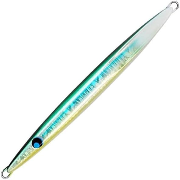 Uroco Jig Saltwater Vertical Jigging Fishing Jig 250g - Original Model Zebra UV Glow Series
