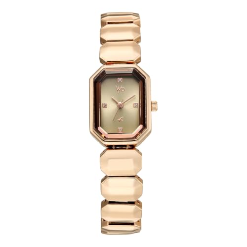 Image of Fastrack Vyb Celeste Quartz Analog 3 Hands Alloy Strap Watch for Girls