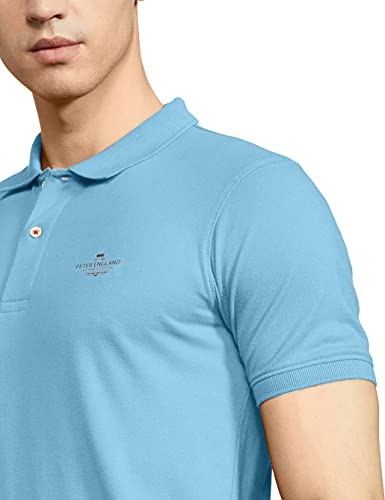 Image of Peter England Men's Slim Fit Polo Shirt