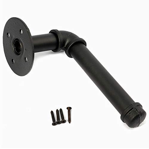 ZYL-YLTowel Rack Roll Shelf Industrial Style Wall Mount Iron Pipeline Vintage Paper Bathroom Toilet Tool Tissue Paper Rack Bath Decor Napkin Rings Set