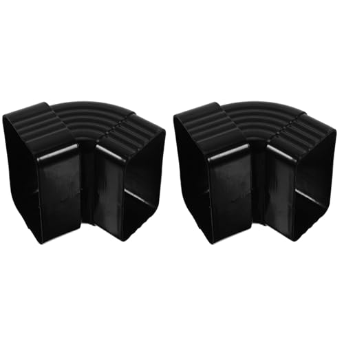 Lurrose 65 Degree Rain Gutter Downspout Elbow Connector Adapter Durable Aluminum Replacement for Roofing and Gutter Systems Easy Installation