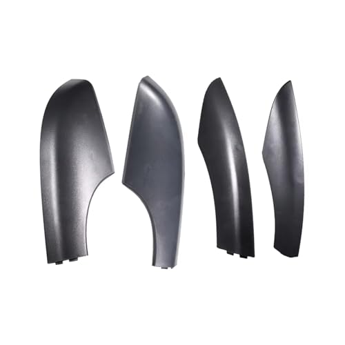 Cache-barres de toit pour Skoda Yeti 2009-2018 | Lot de 4 embouts de rail