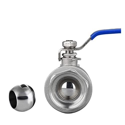 Válvula de bola de acero inoxidable para control de agua con rosca hembra 3/8" 4
