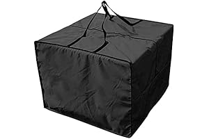 Bounce House Storage Bag 31.9*31.9*24 Large Waterproof Cushion Storage, Outdoor Patio Cushion...