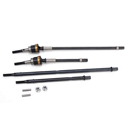 Eje de transmisión CVD de acero para Wraith y SCX10 II RC 6