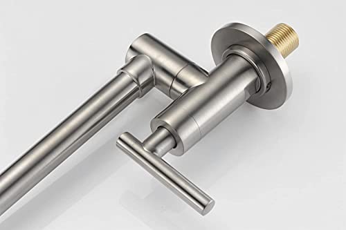 Sumerain SE6111NI Pot Filler Faucet Wall Mount,Brushed Nickel Finish And Dual Swing Joints Design thumb #5