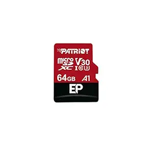 Patriot Memory 64GB A1 / V30 Micro SD Card for Android Phones and Tablets, 4K Video Recording PEF64GEP31MCX