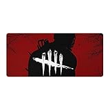 Dead By Daylight デッド バイ デイライト マウスパッド 大型 デスクマット ゲーミング マウス対応 デスクパット おしゃれ 丈夫 滑り止め 多機能 耐久性 キーボードマット 耐熱 傷や汚れに強い 学習机 デスク周り オフィス 自宅用 装飾用 40x90cm