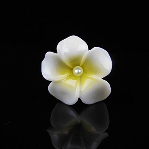 Lurrose plumeria Flower Hair clip hawaiana da
