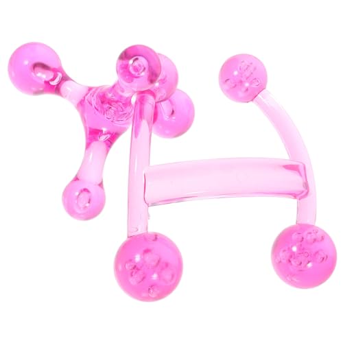 CLISPEED 8 Peças massageador ferramenta de massagem botão traseiro ferramenta de massagem de acupunt