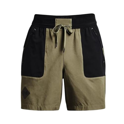 Short Under Armour Terrain Woven vert XXL léger et résistant pour la randonnée