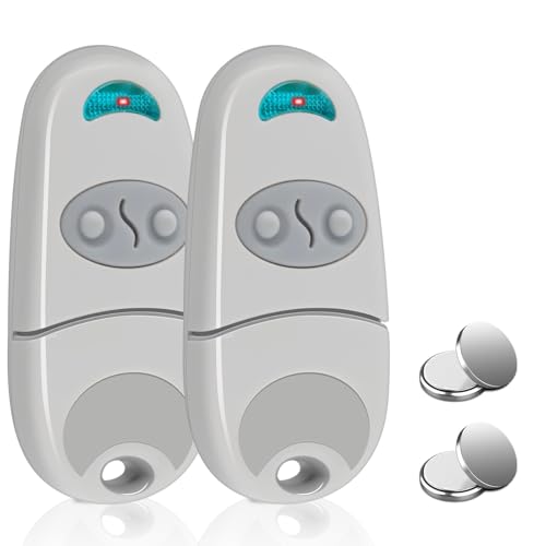 2 mandos a distancia universales para puerta de garaje, con 433,92 MHz, NA, EE, EV, mando a distancia universal para garaje, puerta de garaje, 433,92 MHz