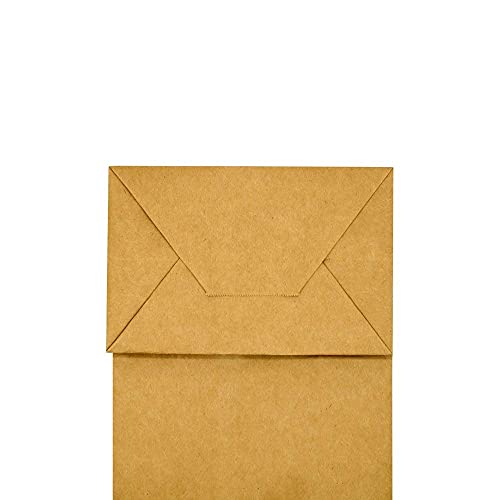 Bagmad Each 100 Pack Small&Medium Brown Craft Paper Gift Bags With Handles Bluk For Birthday Party Favors Christmas thumb #3